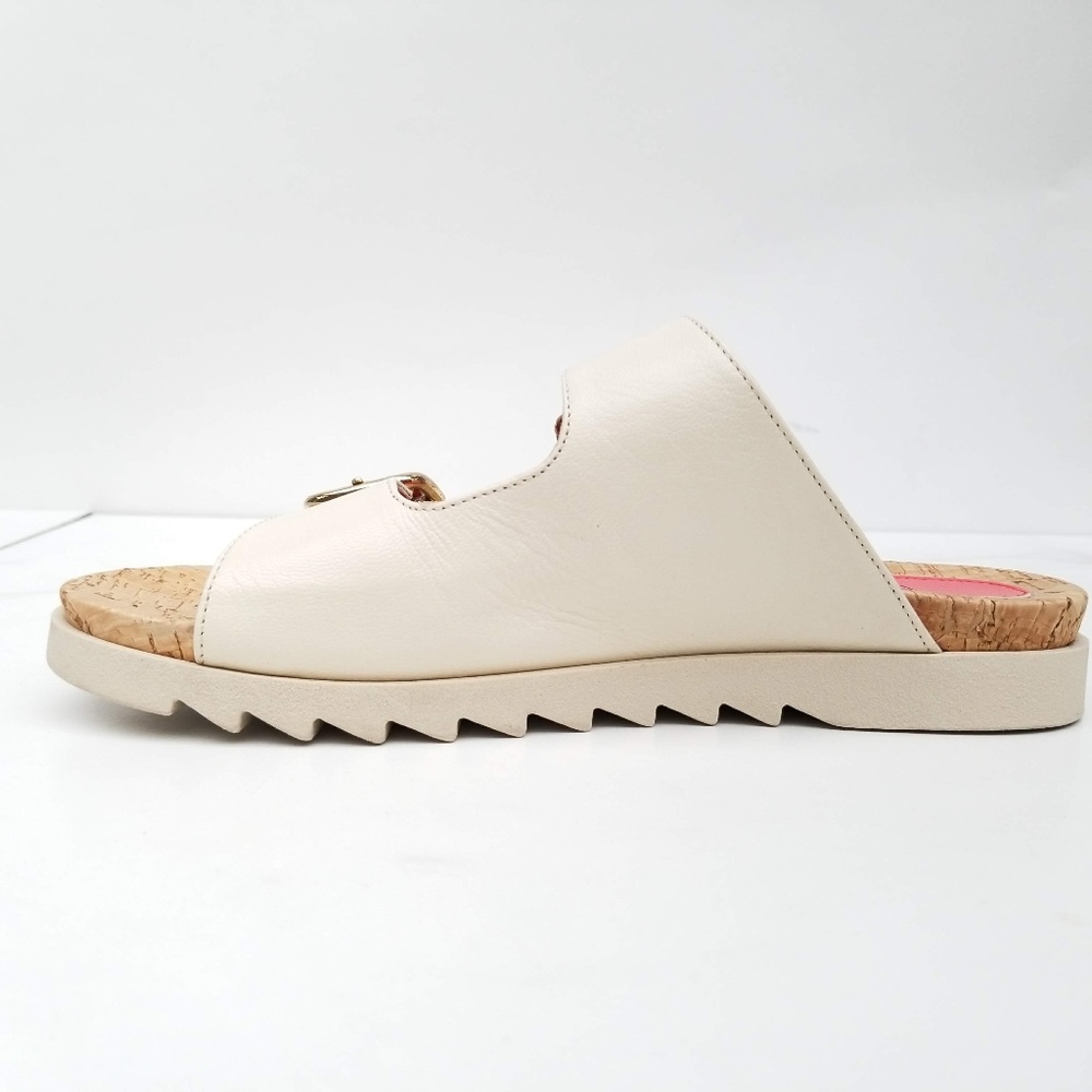 Pas De Rouge Vella Sandal Slides Buckle Straps - Picture 3 of 8